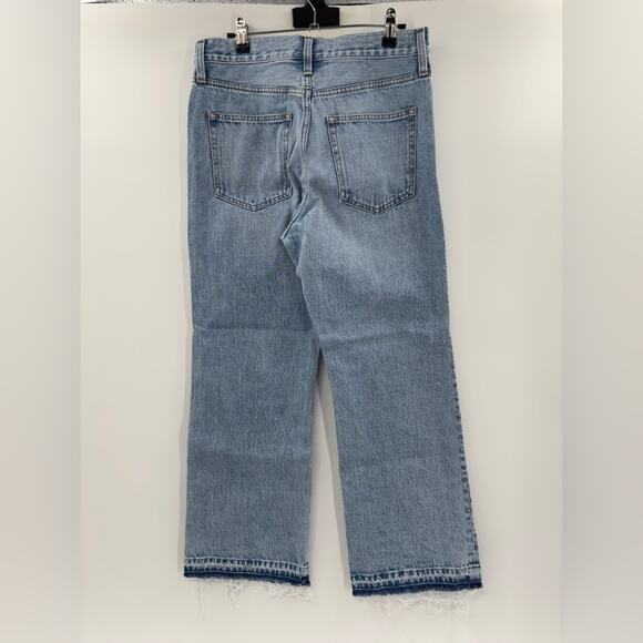 J.Crew Mid-rise relaxed kickout jean Synniva Wash - Picture 8 of 10